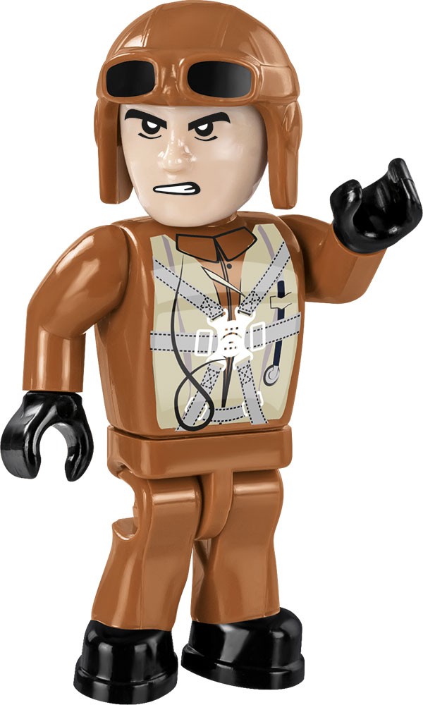 Cobi Sturzkampfflugzeug Junkers JU 87 G 5700 Panzerknacker 300 Teile – Bild 11