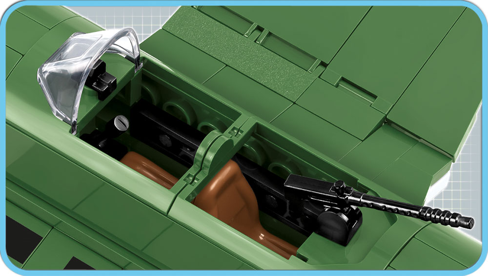 Cobi Sturzkampfflugzeug Junkers JU 87 G 5700 Panzerknacker 300 Teile – Bild 3