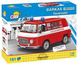 COBI 24594 Bus Barkas B1000 Feuerwehr Youngtimer Collection 151 Teile