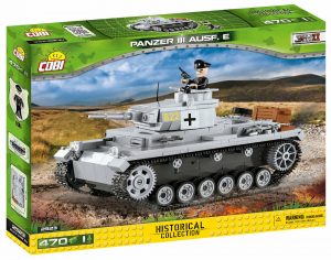 Cobi 2523 Panzer III Ausf. E World War II Bausatz 470 Teile 1 Figur